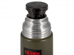 Термос из нерж. стали тм THERMOS FBB-1000AG 1L, зеленый