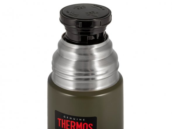 Термос из нерж. стали тм THERMOS FBB-1000AG 1L, зеленый 