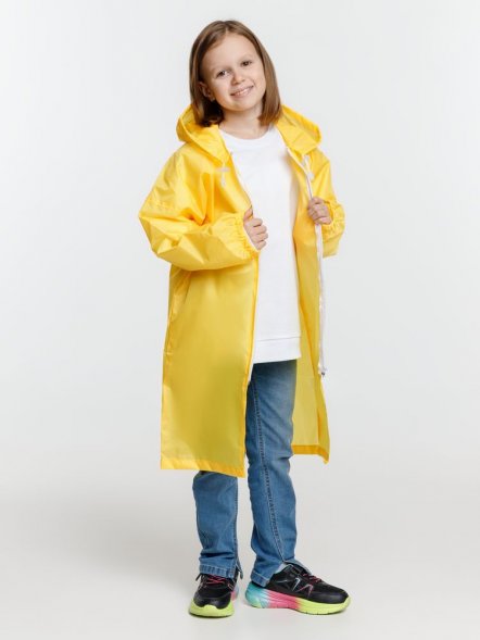 Дождевик детский Rainman Kids, желтый 