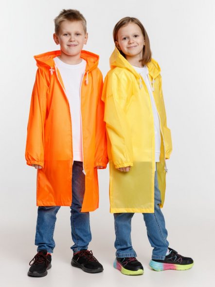 Дождевик детский Rainman Kids, желтый 