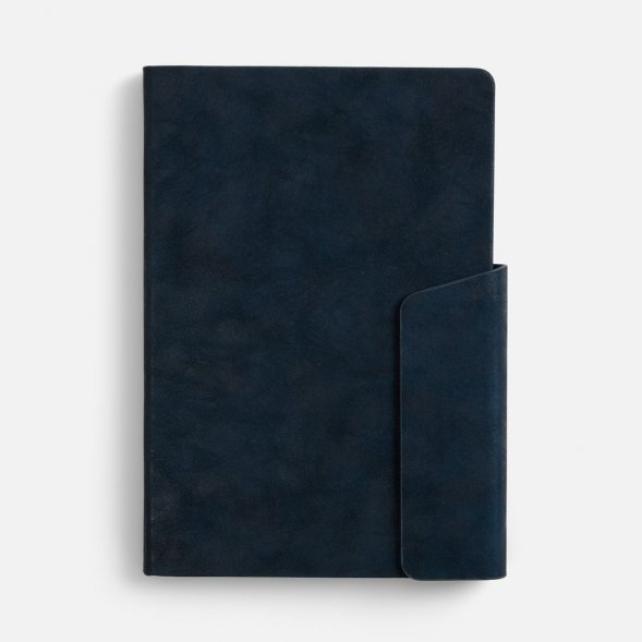 Ежедневник Leadmark, недатированный, синий 