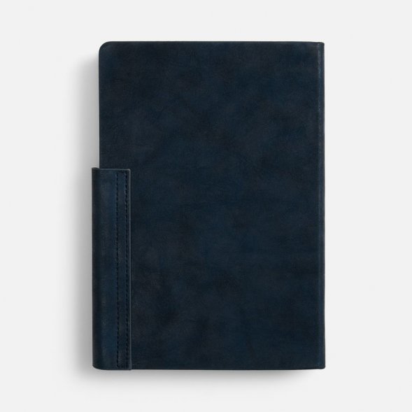 Ежедневник Leadmark, недатированный, синий 