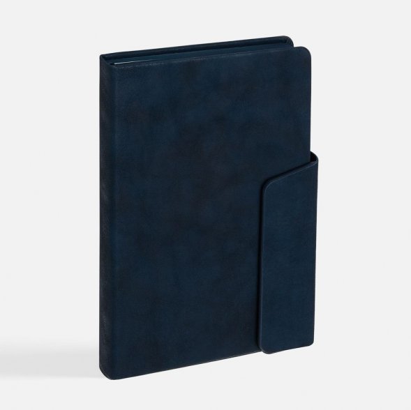 Ежедневник Leadmark, недатированный, синий 