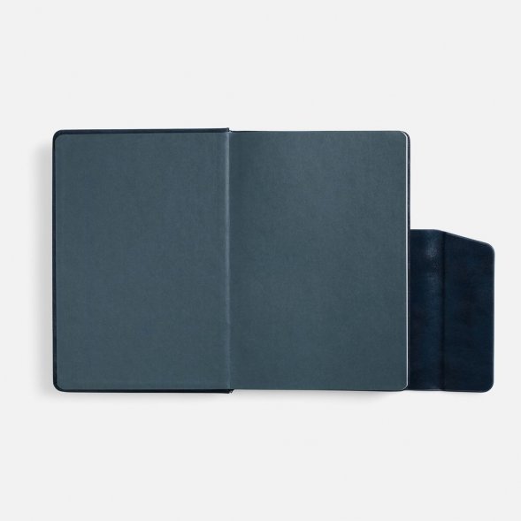 Ежедневник Leadmark, недатированный, синий 