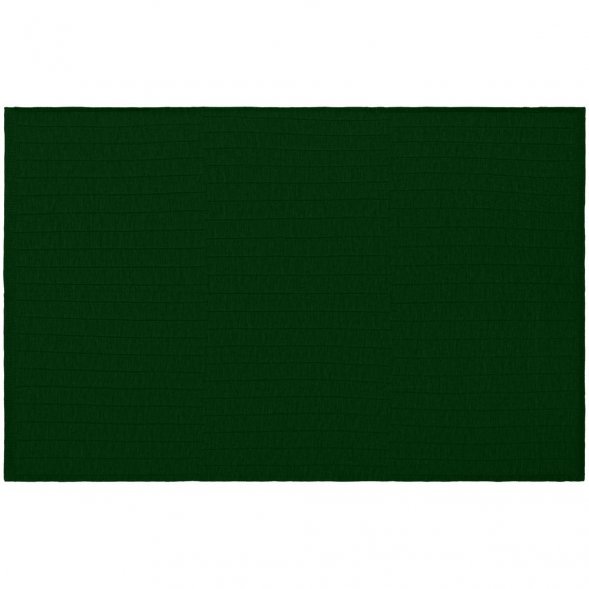 Плед Bambolay, темно-зеленый 