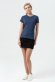 Футболка женская Regent Fit Women, синий меланж 