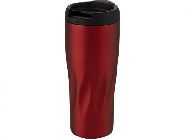 Медный термостакан объемом 450 мл с вакуумной изоляцией Waves, красный 