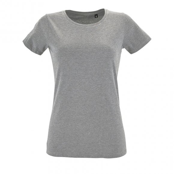 Футболка женская Regent Fit Women, серый меланж 