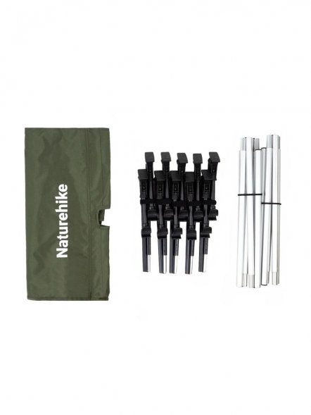 Раскладушка туристическая XJC05, зеленая 