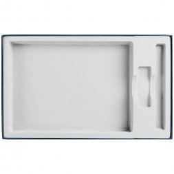 Коробка In Form под ежедневник, флешку, ручку, синяя