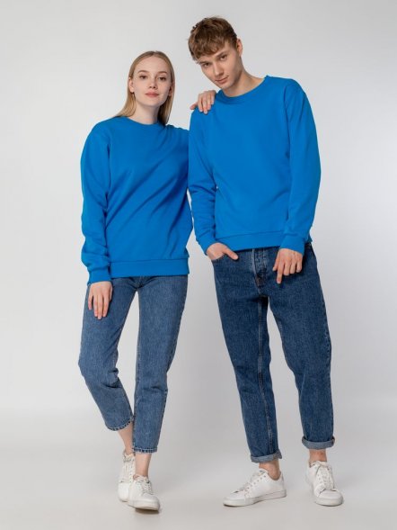 Толстовка Unit Toima Heavy, бирюзовая 