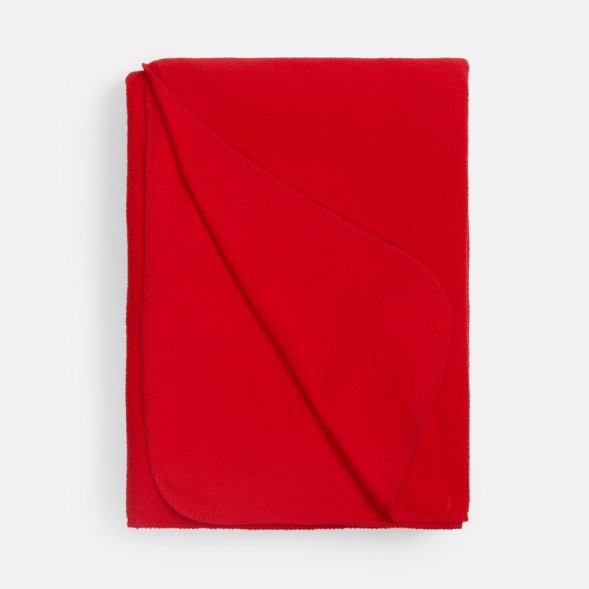 Флисовый плед Warm&amp;amp;Peace, красный 