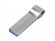 USB 3.0-флешка на 16 Гб с мини чипом, компактный дизайн, боковое отверстие для цепочки 