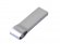 USB 3.0-флешка на 16 Гб с мини чипом, компактный дизайн, боковое отверстие для цепочки 