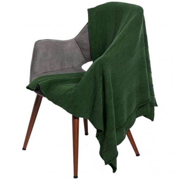 Плед Pleat, зеленый 