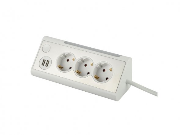 Сетевой фильтр Rombica NEO TRINITY - White 