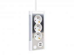 Сетевой фильтр Rombica NEO TRINITY - White