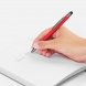 Ручка шариковая Atento Soft Touch со стилусом, красная 