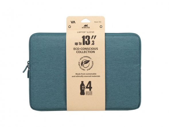 RIVACASE 7703 aquamarine ECO чехол для ноутбука 13.3-14 / 12 