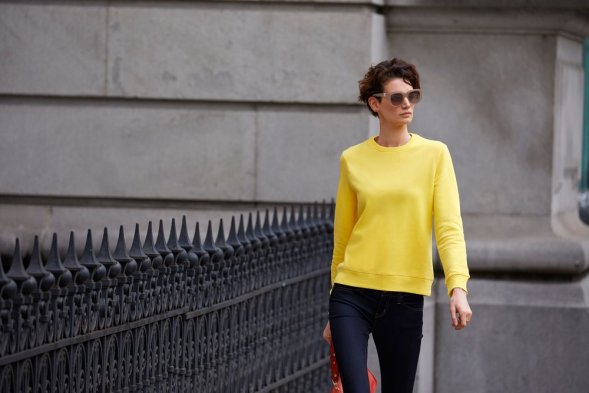 Свитшот женский Queen, серо-зеленый 