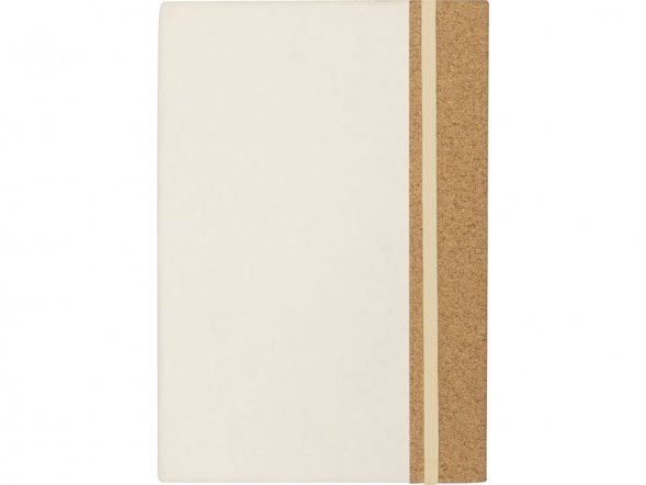 Блокнот из молочной бумаги и пробки A5 Milky, натуральный 