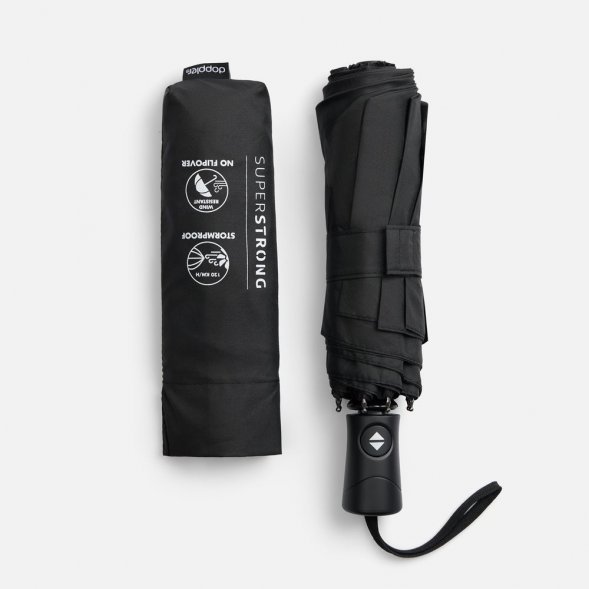 Складной зонт Fiber Magic Superstrong, черный 