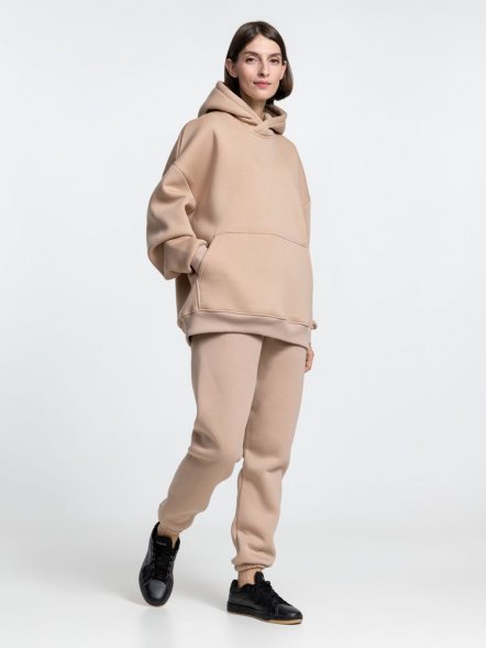 Худи Kulonga Oversize, бежевое 