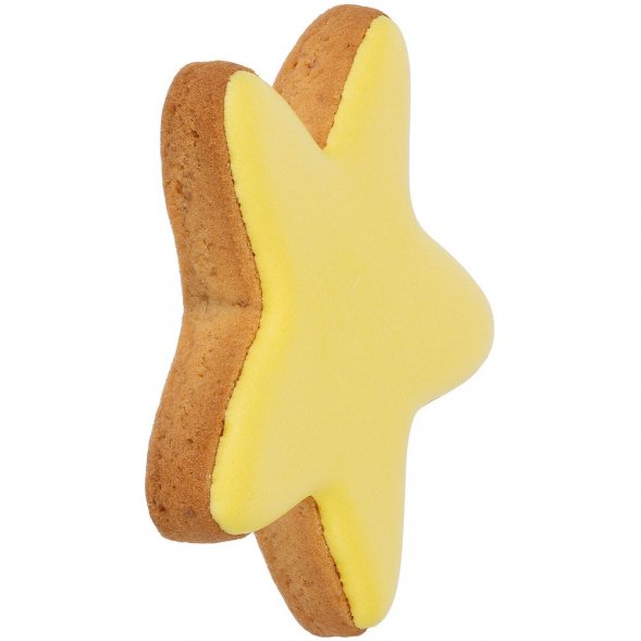 Печенье «Звезда», желтое 