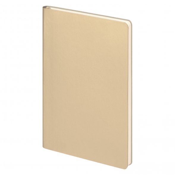 Ежедневник Spark недатированный, белое золото (с упаковкой, со стикерами) 