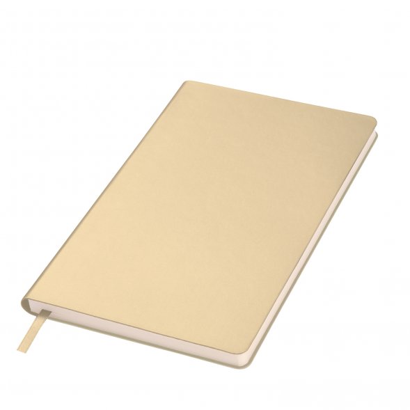 Ежедневник Spark недатированный, белое золото (с упаковкой, со стикерами) 