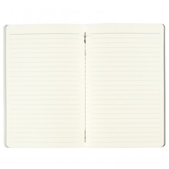 Блокнот Alpha slim, серый Поиск 