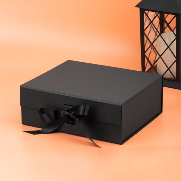 Коробка складная Rusetti, M, черная 