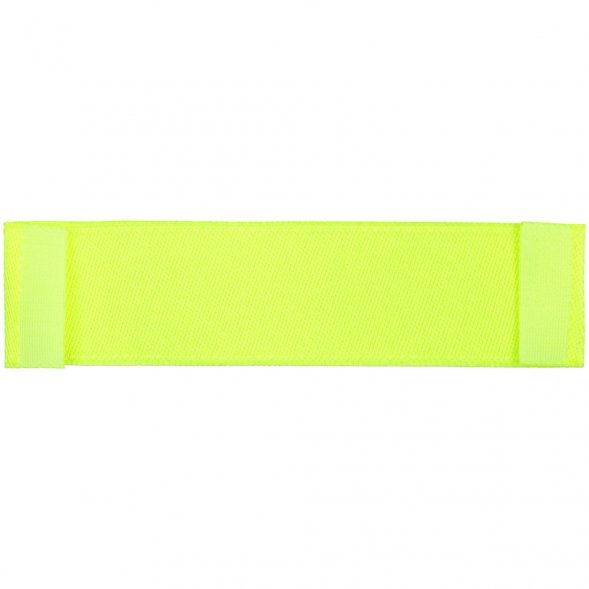 Лейбл тканевый Epsilon, S, желтый неон 