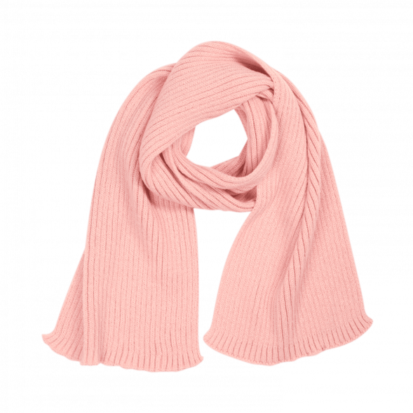 Шарф Forges вязаный, розовый 