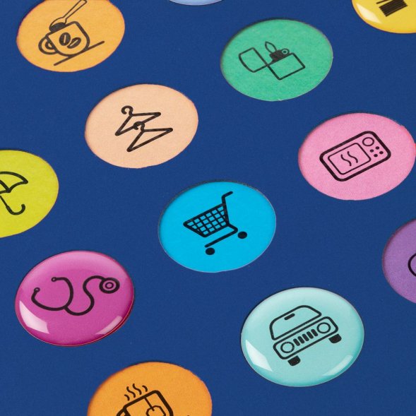 Ежедневник «История изобретений», недатированный, синий 