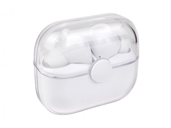 Наушники беспроводные TWS Clarity с шумоподавлением ENC, белый 