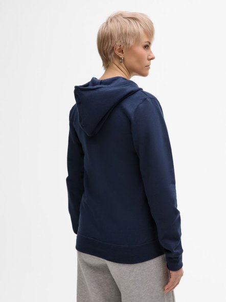 Толстовка унисекс Stone, темно-синяя 