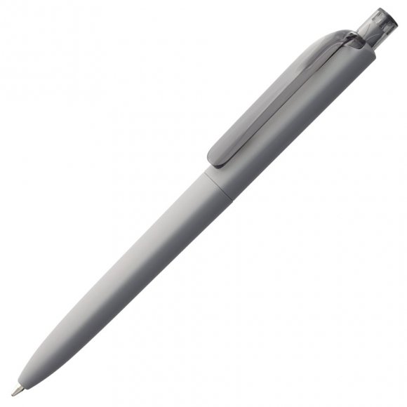 Ручка шариковая Prodir DS8 PRR-T Soft Touch, серая 