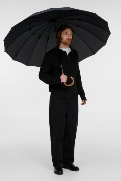 Зонт-трость Big Boss, темно-синий 