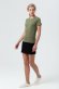 Футболка женская Regent Fit Women, меланж хаки 