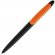 Ручка шариковая Prodir DS5 TRR-P Soft Touch, черная с оранжевым 