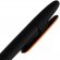 Ручка шариковая Prodir DS5 TRR-P Soft Touch, черная с оранжевым 