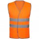 Сигнальный жилет СО-1 ТР, оранжевый флуоресцентный 
