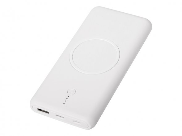 Внешний беспроводной аккумулятор c QC/PD Reload, 10000 mAh, белый 