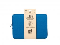 RIVACASE 7703 azure blue ECO чехол для ноутбука 13.3-14 / 12