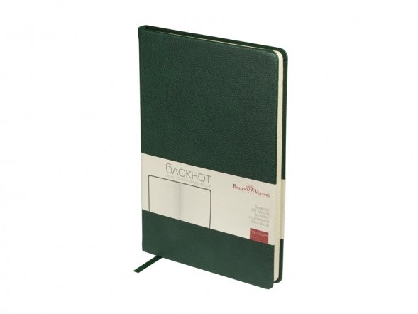 Блокнот А5 Megapolis Loft, зеленый 