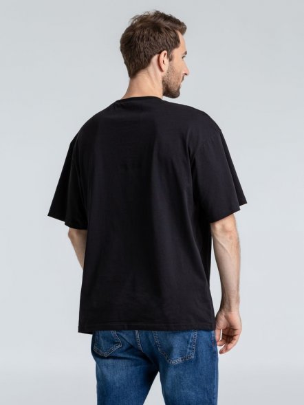 Футболка оверсайз «Чистая соль», черная 