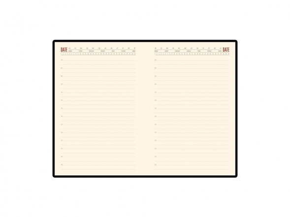 Ежедневник недатированный  А5 LONDON оранжевый 