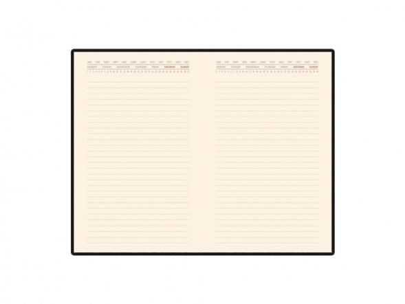 Ежедневник недатированный А5 Marseille, светло-зеленый 