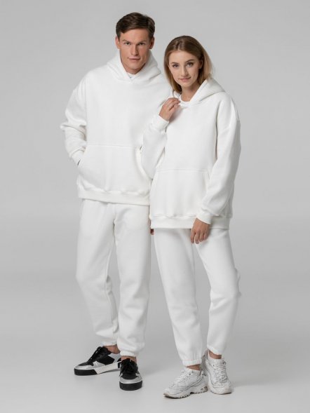 Джоггеры Kulonga, молочно-белые 